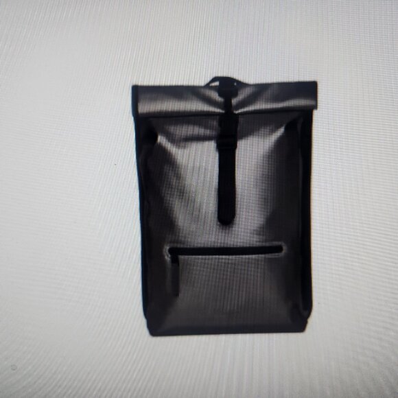 RAINS | Roll-top Rucksack Metallic Grey. NWT. - Picture 2 of 8